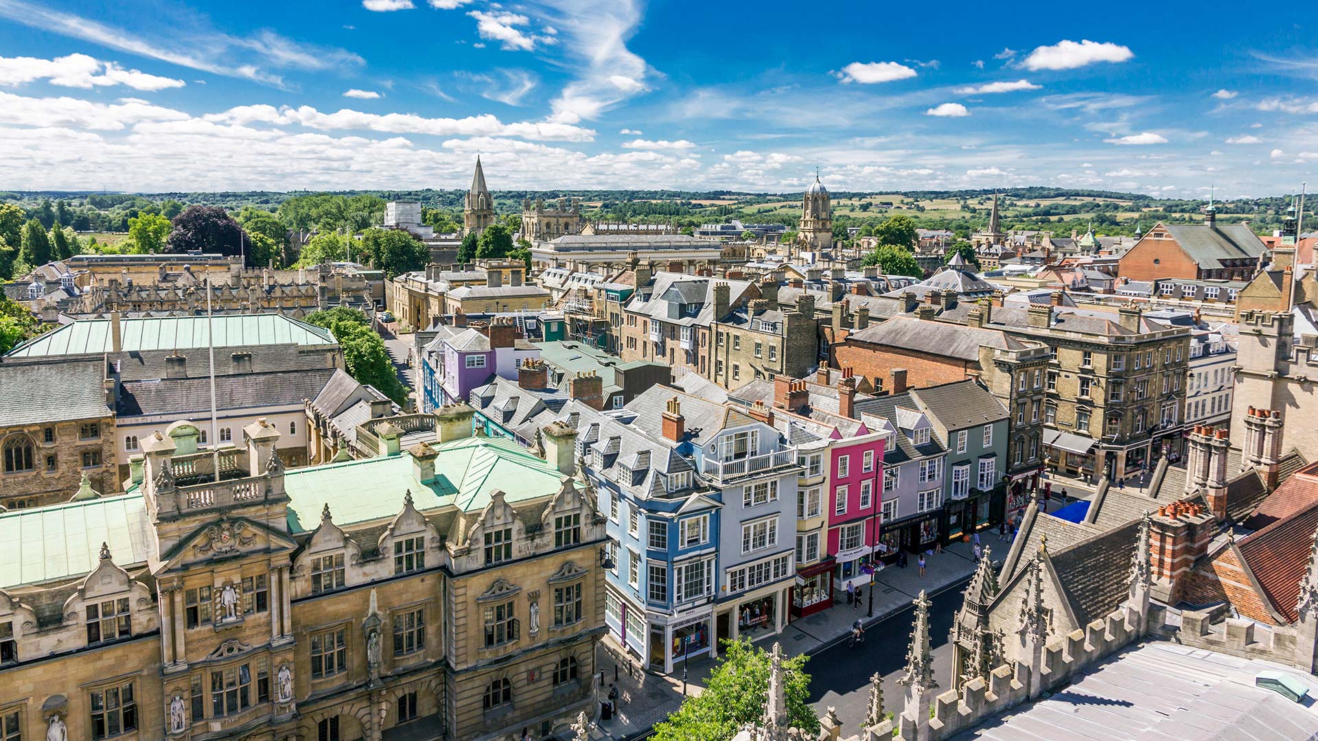 Panorama to illustrate dating in oxford