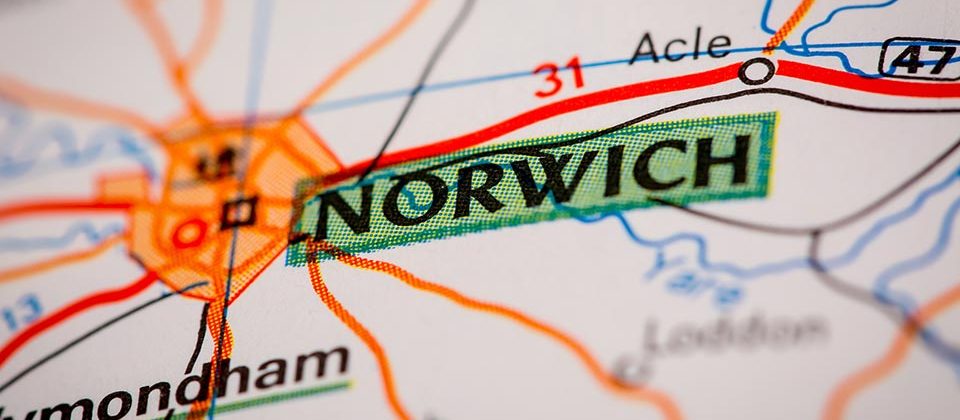 Norwich map