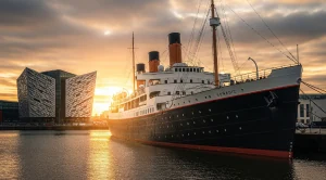 View of the ss nomandic in belfast.
