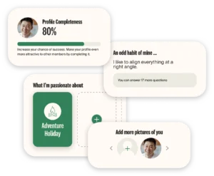 Examples of information to include when completing your eharmony Korean dating profile