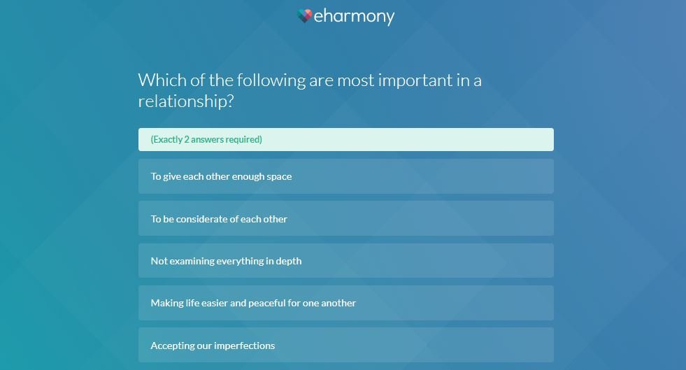 What Is A Good Compatibility Score On eHarmony?